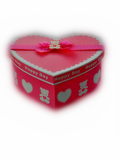Heartshape gift boxes