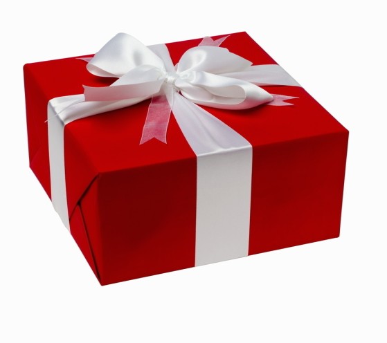 Ribbon gift box