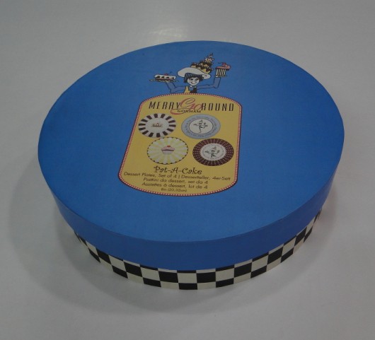 Round cartoon boxes