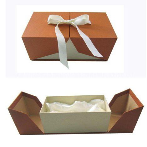decorative organza gift cosmetic boxes ribbon bow